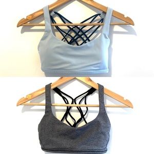 Lot of two lululemon sports bras size 4